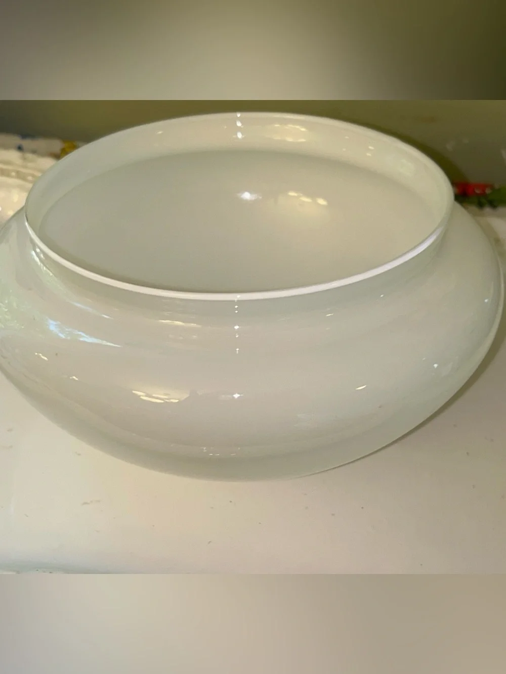 White Glass Globe Light Shade Replacement